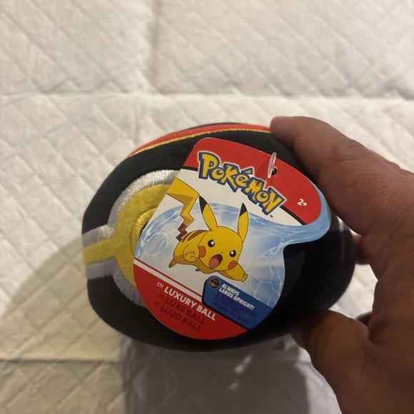 Pokemon Luxury‎ Ball 5" Plush Pokeball 20e3 - Picture 3 of 4